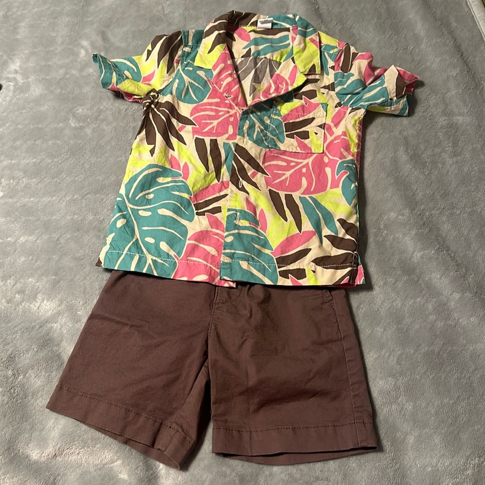 Gap short/shirt set
